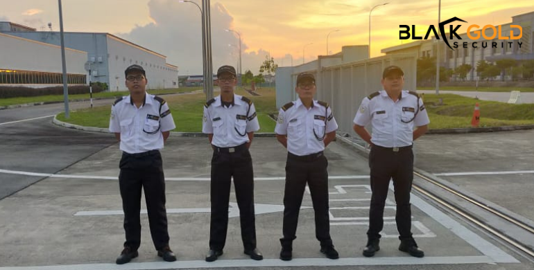 Security Guard Johor on duty